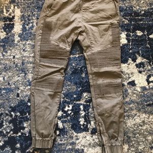 Pacsun olive brown joggers